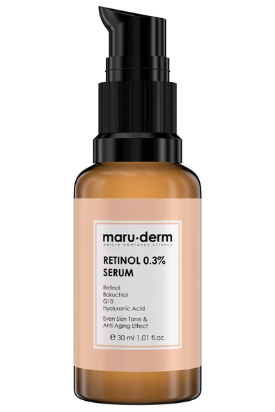 Maru.Derm Maruderm Retinol 0.3 Cilt Yenileyici Bakım Serumu 30 ML ürün görseli 1