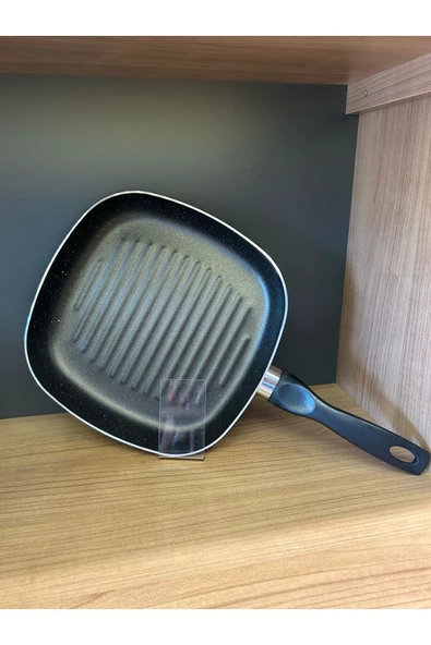 Bordo 26 Cm Granit Grill Tava - Resim 2