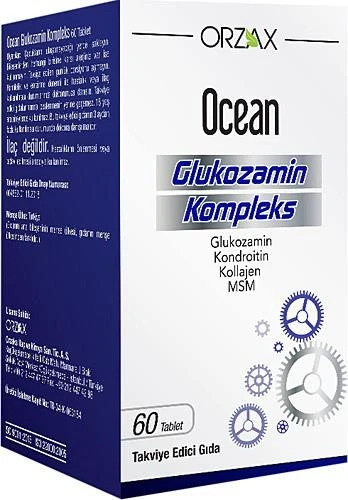 Ocean Glukozamin Kompleks 60 Tablet ürün görseli 1