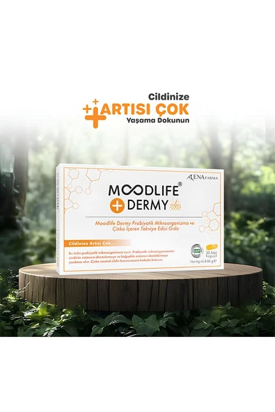 Moodlife Dermy Cilt için Probiyotik Destek 30 Kapsül ürün görseli 1