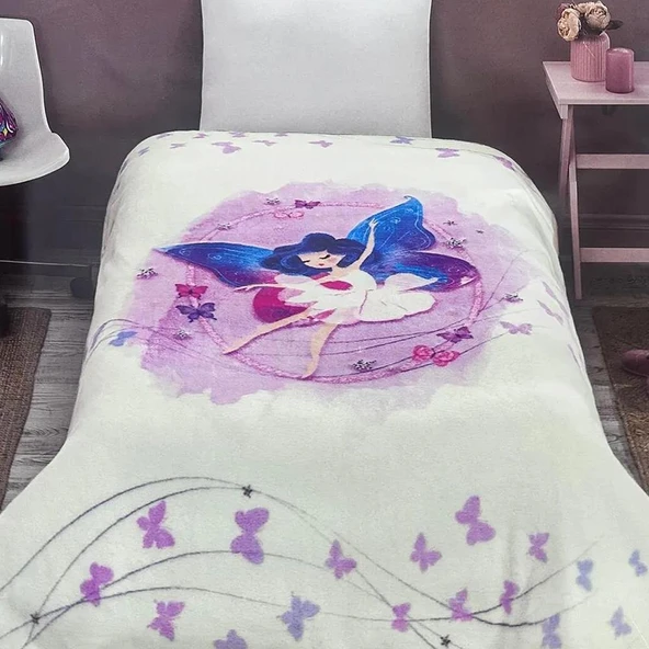 Özdilek Tek Kişilik Battaniye Baskılı Prime Fairies ürün görseli 1