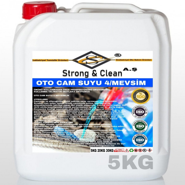 Oto Cam Suyu 5KG / 4 Mevsim ürün görseli 1