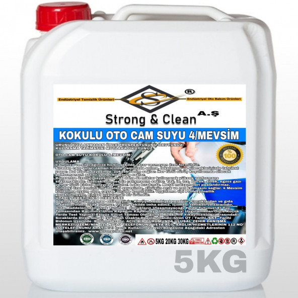 Oto Cam Suyu Kokulu 5KG / 4 mevsim ürün görseli 1