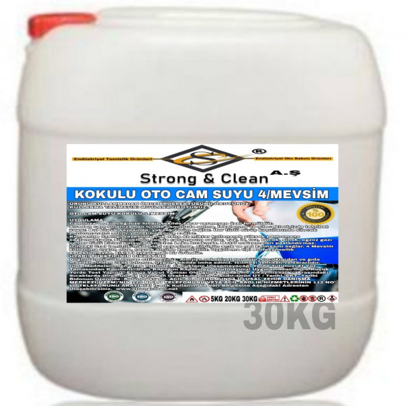 Oto Cam Suyu Kokulu 30KG /4 Mevsim ürün görseli 1