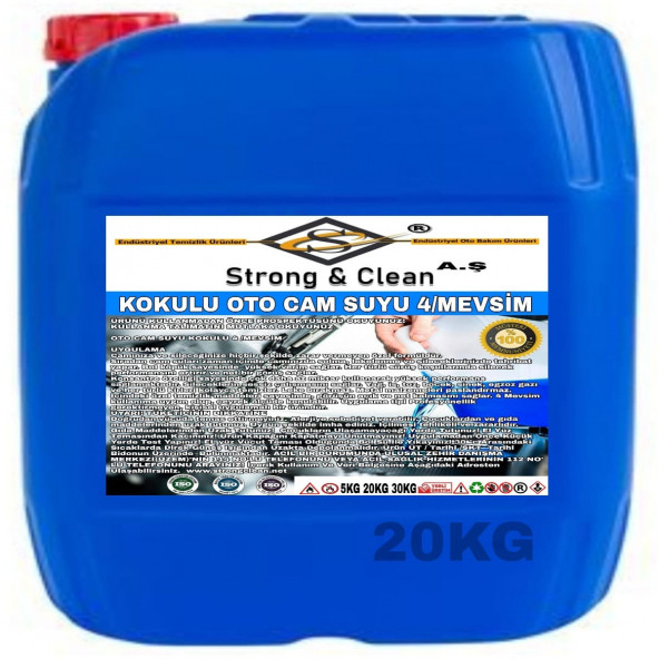 Oto Cam Suyu Kokulu 20kg / 4 Mevsim ürün görseli 1