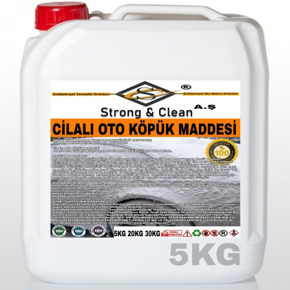 Cilalı Oto Köpük Şampuan 5KG ürün görseli 1