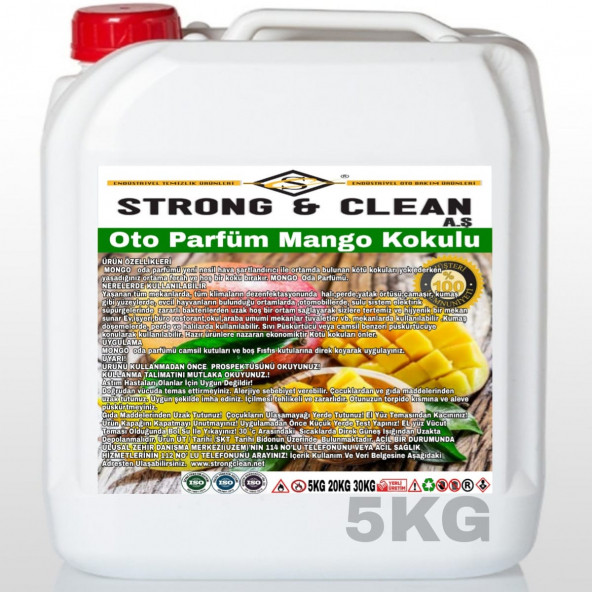 Oto Parfüm Mango Kokulu 5KG ürün görseli 1