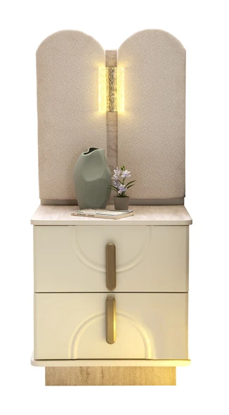 MİLANO MDF  KOMODİN 2 ADET - Resim 3