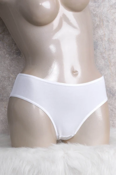 MAN2658 Kadın Pamuklu Orta Bel 3lü Paket Slip (2658) ürün görseli 1