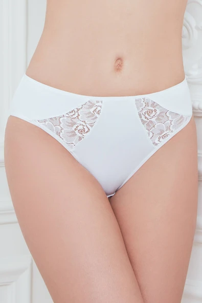MAN2780 Kadın Mikro Kumaş Dantelli Slip (2780) ürün görseli 1