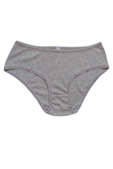 MAN2677 Kadın Pamuklu Orta Bel Geniş Bel Lastikli Slip (2677) ürün görseli 1