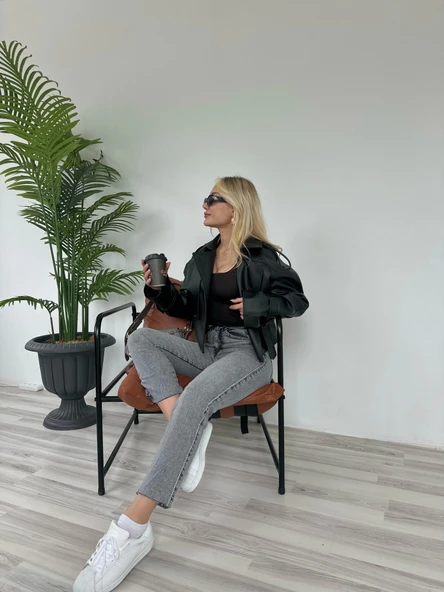 Kadın Taş Detaylı Jean - Resim 5