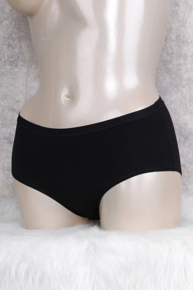 MAN2677 Kadın Pamuklu Orta Bel Geniş Bel Lastikli Slip (2677) ürün görseli 1