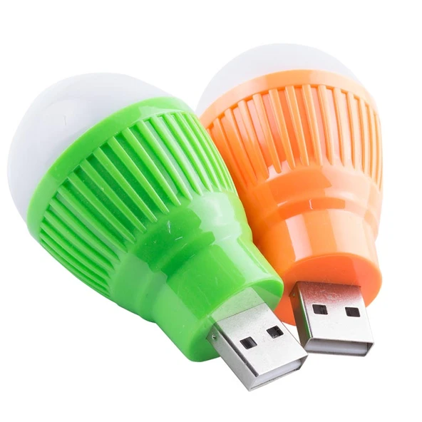 Powermaster PM-34389 USB Beyaz Gece Lambası Mini Ampul Aydınlatma ürün görseli 1