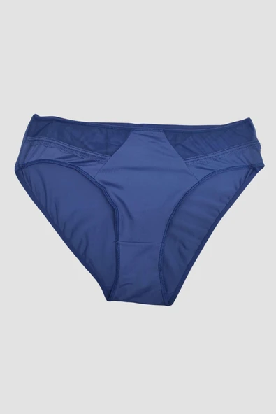 MAN2779 Kadın Mikro Kumaş Tüllü Slip (2779) ürün görseli 1