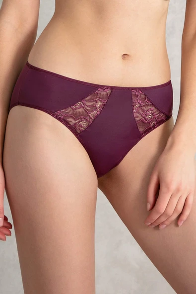 MAN2780 Kadın Mikro Kumaş Dantelli Slip (2780) ürün görseli 1