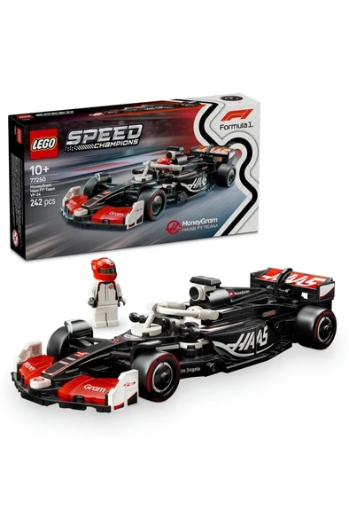 LEGO ® Speed Champions MoneyGram Haas F1® Team VF-24 Yarış Arabası 77250 10+ Oyuncak Yapım Seti (242 P) ürün görseli 1