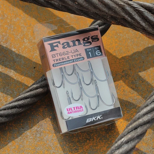 BKK Fangs-62 UA Üçlü Olta İğnesi - Resim 3