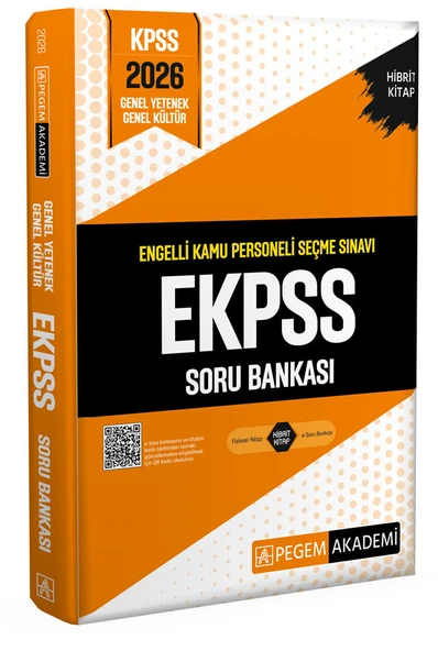 Pegem 2026 EKPSS Soru Bankası Pegem Akademi Yayınları ürün görseli 1