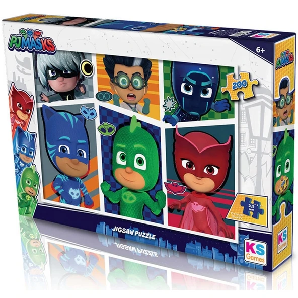 Nessiworld 200 Parça Pjmasks Puzzle ürün görseli 1
