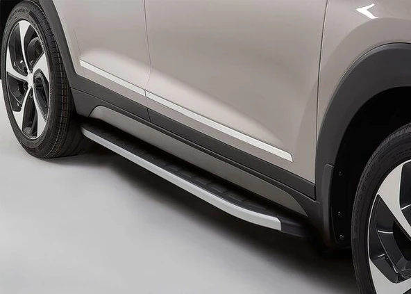Ehiltek Dodge Nitro Yan Basamak Seti - Gri, Proside | (2007-2012) - Resim 3