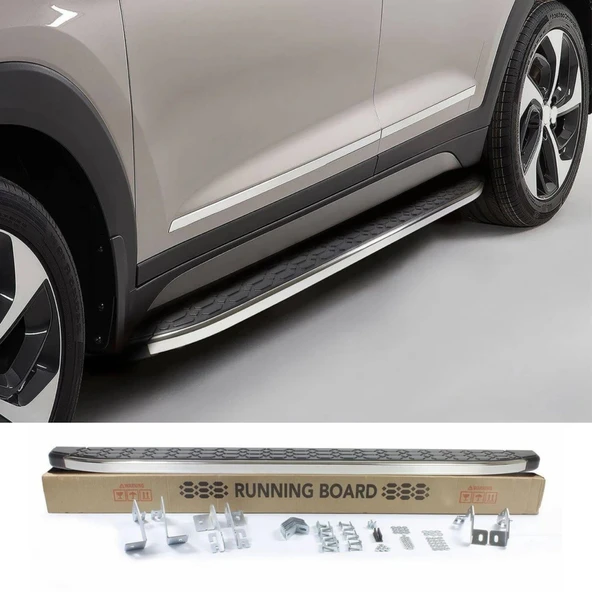 Ehiltek Audi Q3 Yan Basamak Seti - Krom, Blackline | (2011+) - Resim 4