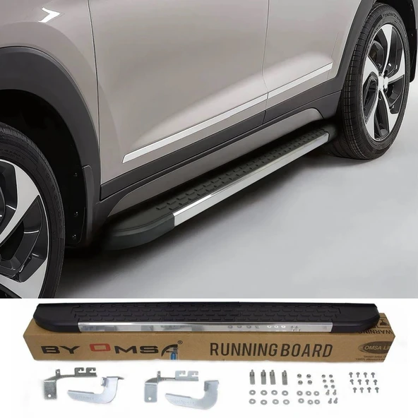 Ehiltek Audi Q3 Yan Basamak Seti - Krom, Nevada | (2011+) - Resim 4