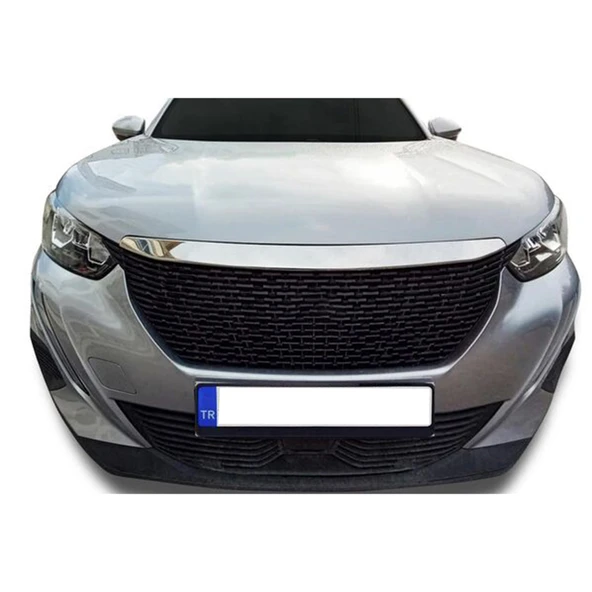 Peugeot 2008 Ön Kaput Çıtası - Krom | (2020+) ürün görseli 1