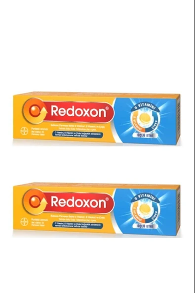 Redoxon Üçlü Etki  15 Efervesan - 2 'li Avantaj Paketi ürün görseli 1