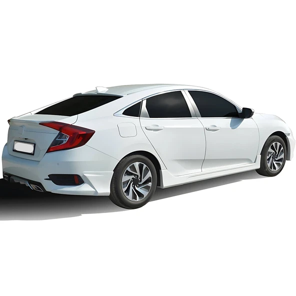 Honda Civic Cam Çıtası Alt - Krom (8 Parça) | Sd (2021+) ürün görseli 1