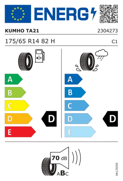 175/65R14 82H SOLUS TA21 - Resim 2