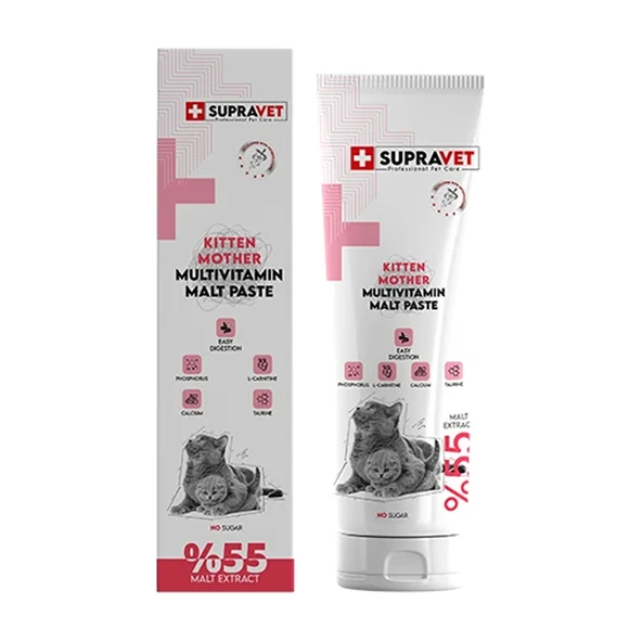 Supravet Kitten Multivitamin Yavru Kedi Macunu 100 Gr ürün görseli 1