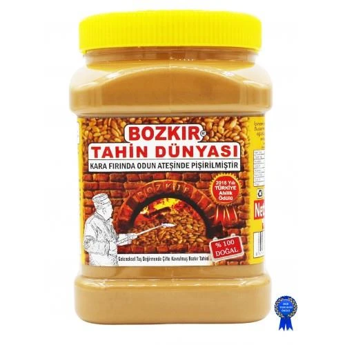 Bozkır Tahin Dünyası Kepeksiz Bozkır Tahini 935 gr ürün görseli 1