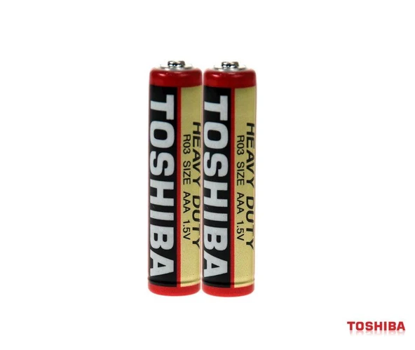 2 ADET Toshiba R03UG AAA İnce Kalem Pil ürün görseli 1
