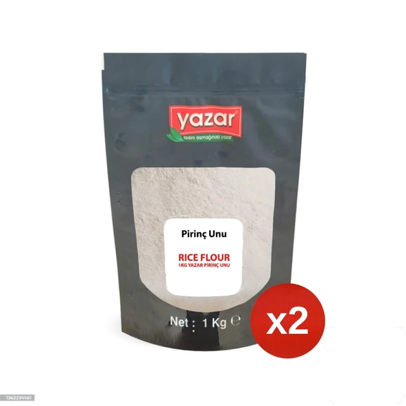 1 Kg x 2 Paket Yazar Pirinç Unu ürün görseli 1