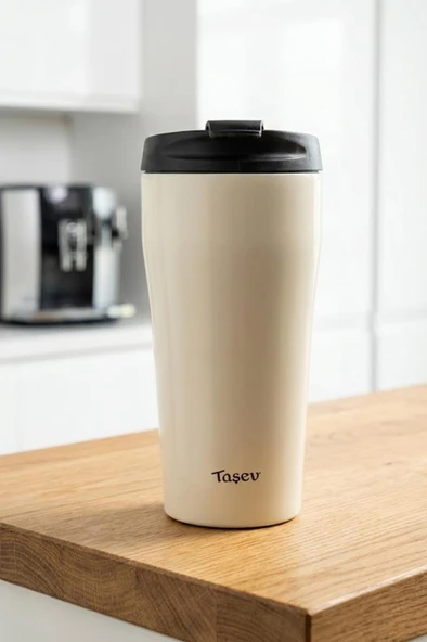 Bambum Pira - Bardak Termos Krem 400 ml ürün görseli 1