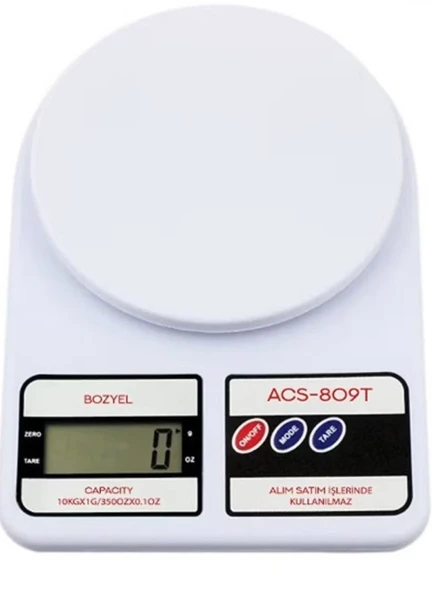 Tartı - Terazi 10 kg 22cn X 17cm ACS-809T ürün görseli 1