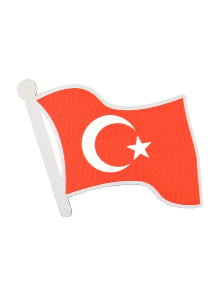 Dalgalı Türkiye Bayrak - Cırt - Patch - Peç - Arma ürün görseli 1