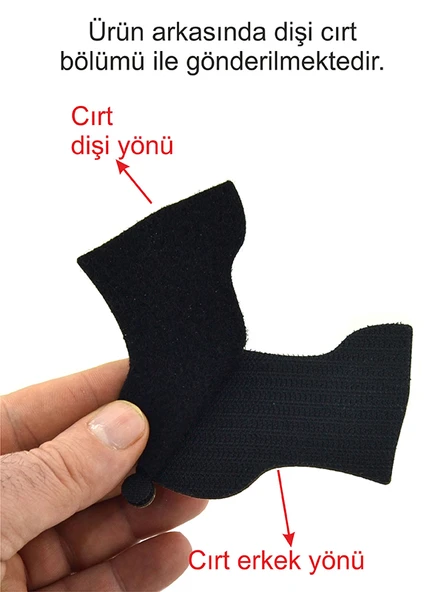 Dalgalı Türkiye Bayrak - Cırt - Patch - Peç - Arma - Resim 8