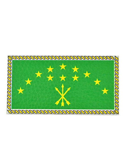 Adige Çerkes Bayrak - Cırt - Patch - Peç - Arma - 8,5x4,5 Cm ürün görseli 1