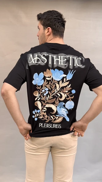 Aesthetic Baskılı T-shirt - Resim 4