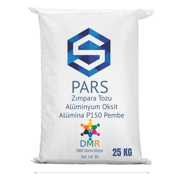 Zımpara Tozu Alüminyum Oksit Alümina P150 Pembe 25 Kg ürün görseli 1
