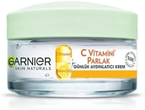 Garnier C Vitamini Parlak Günlük Aydınlatıcı Nemlendirici Krem 50ml ürün görseli 1