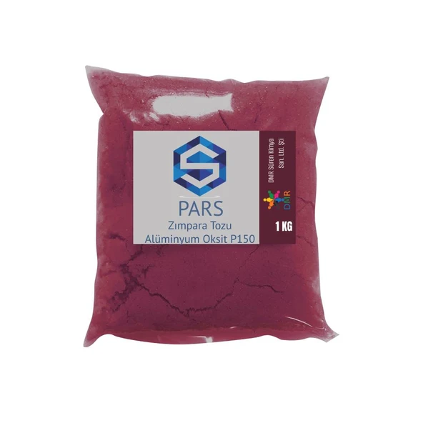 Zımpara Tozu Alüminyum Oksit Alümina P150 Pembe 1 Kg ürün görseli 1