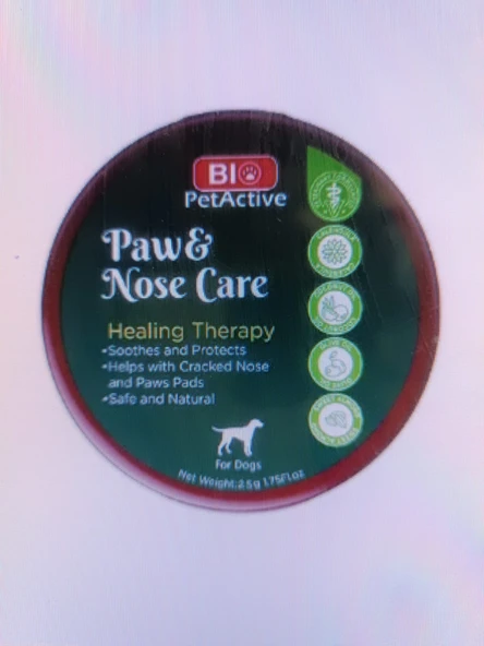 Bio Pet Active Paw-Nose Care Köpekler için Pati ve Burun Kremi 25gr ürün görseli 1