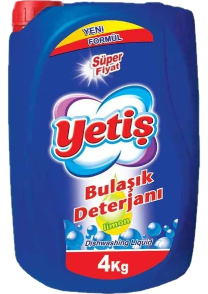 Yetiş Sıvı Bulaşık Deterjanı 4 kg Limon ürün görseli 1