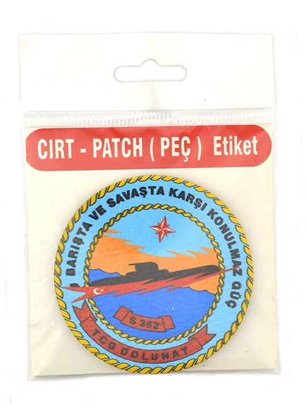 TCG Dolunay - Cırt - Patch - Peç - Arma - 8 cm - Resim 7