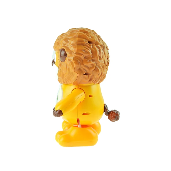 Oyuncak Aslan Işıklı Sesli Hareketli Sevimli Aslan 20 Cm - Resim 3