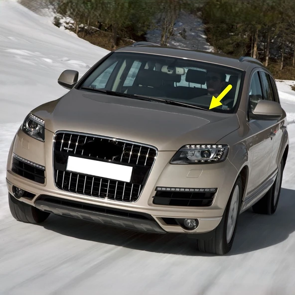 Audi Q7 2010-2015 Ön Cam Sol Sürücü Taraf Silecek Kolu 4L1955407A ürün görseli 1