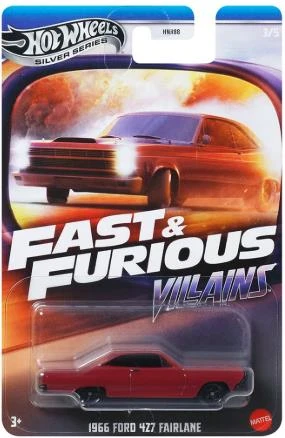 Hot Wheels Fast & furious Villains 1966 Ford 427 Fairlane JBY36 ürün görseli 1